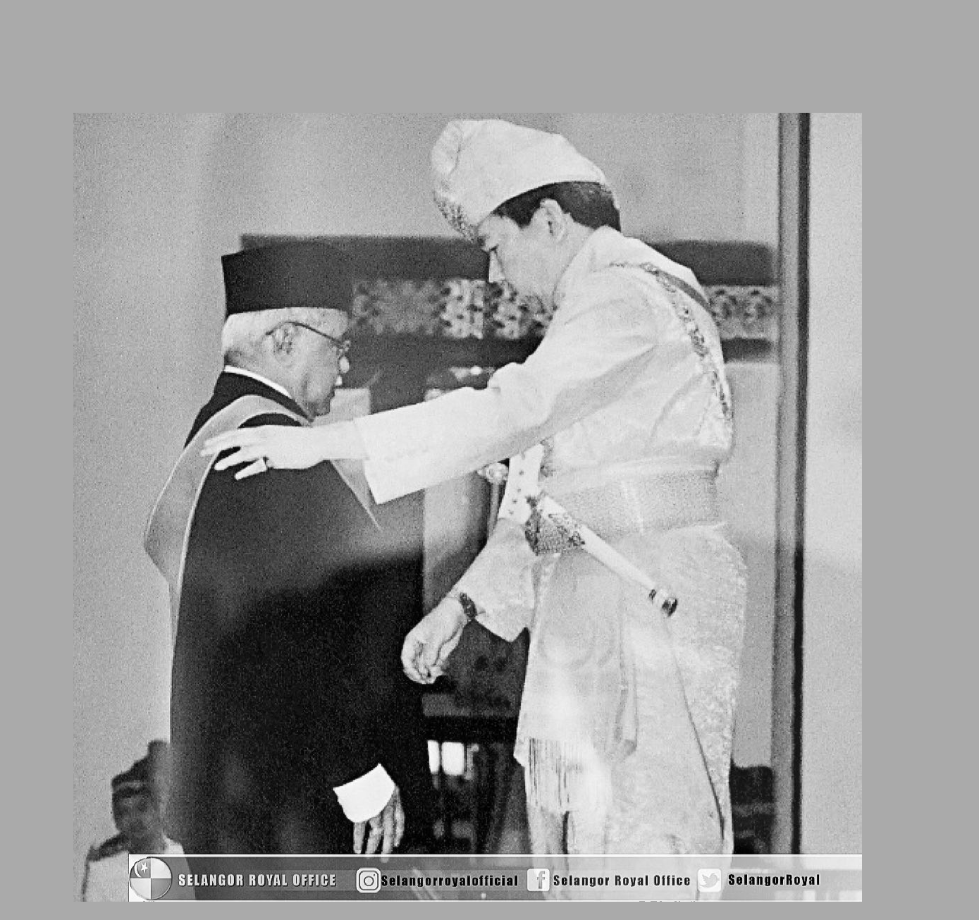 Sultan zahir takziah kepada waris bekas setiausaha FAS