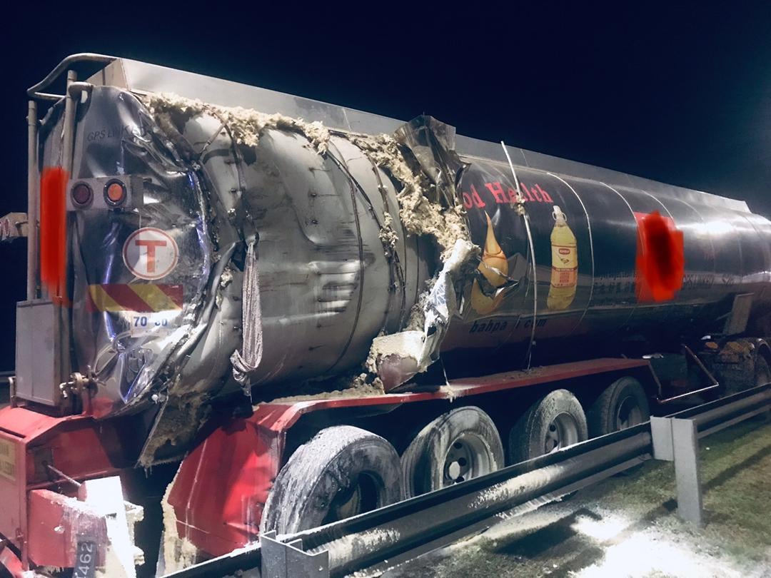 LUAS: Kemalangan lori di Lebuhraya Guthrie, tiada pencemaran serius
