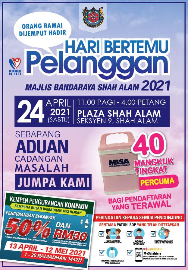 MBSA tawar bayaran kompaun letak kereta RM30 hari ini