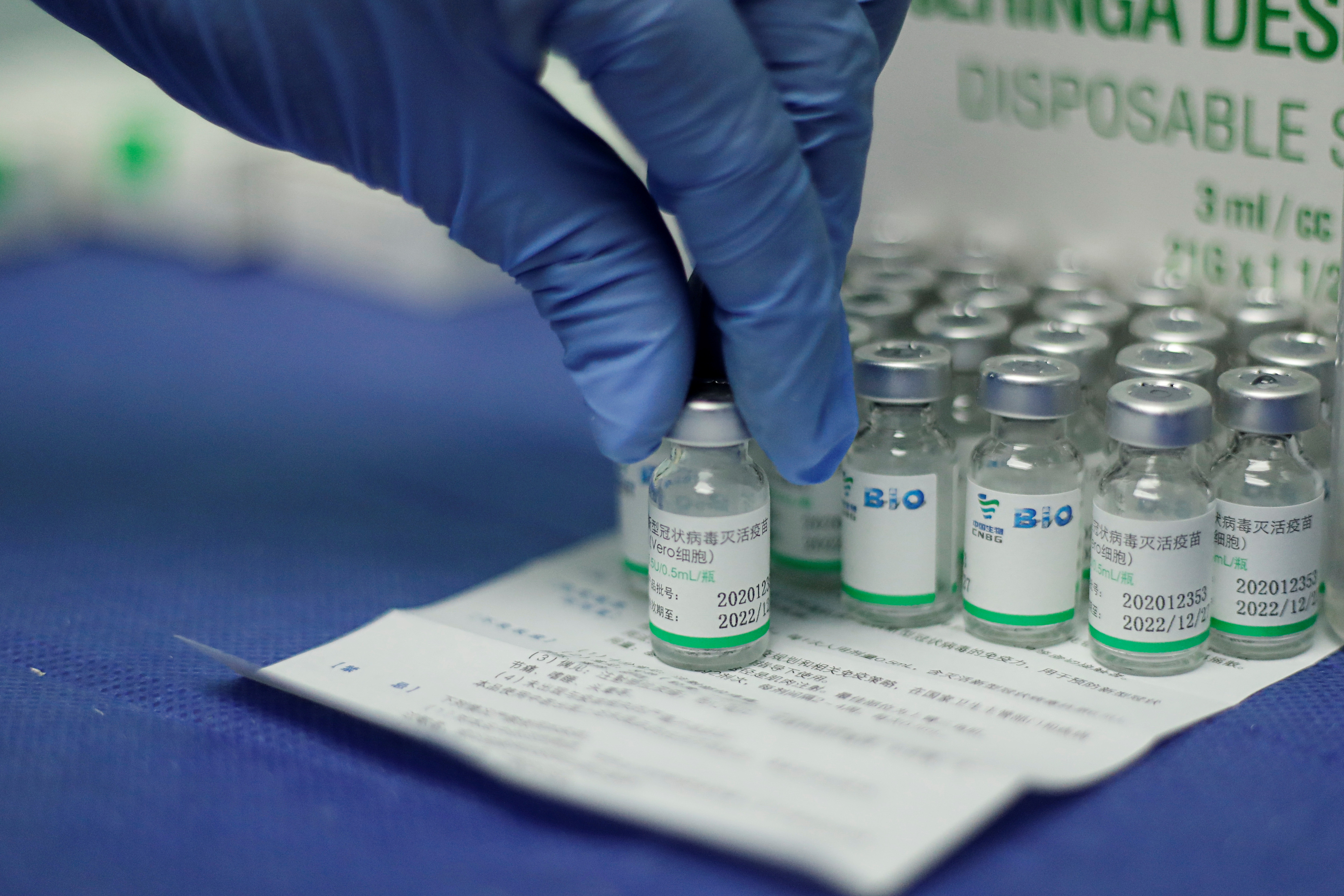 WHO validates China's Sinopharm Covid-19 vaccine for emergency use