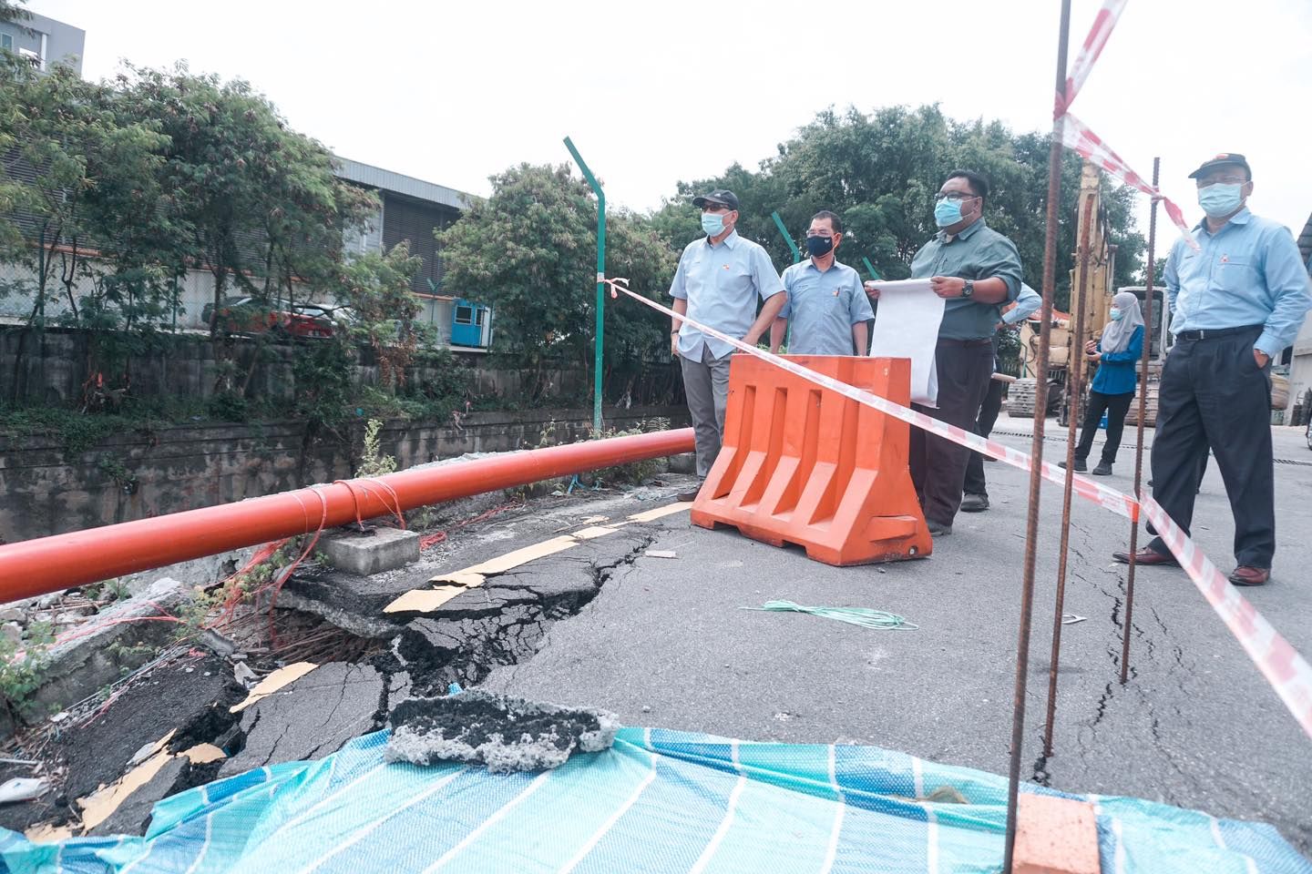 RM30 juta belanja baik pulih hakisan tebing enam lokasi