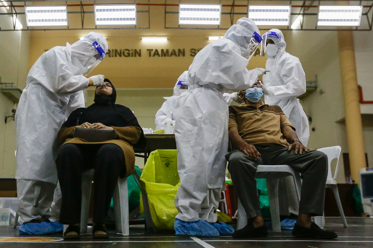 Saringan percuma di Dewan Beringin Taman Sri Gombak Ahad ini