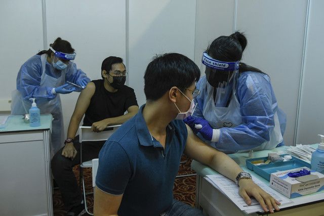 我国近72%人口完成接种 逾半施打辉端疫苗