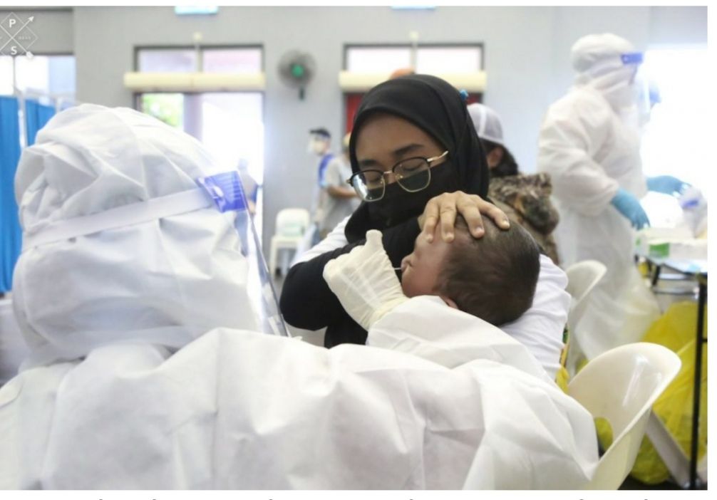 雪州社区冠病筛检 验出20%孩童疑染疫