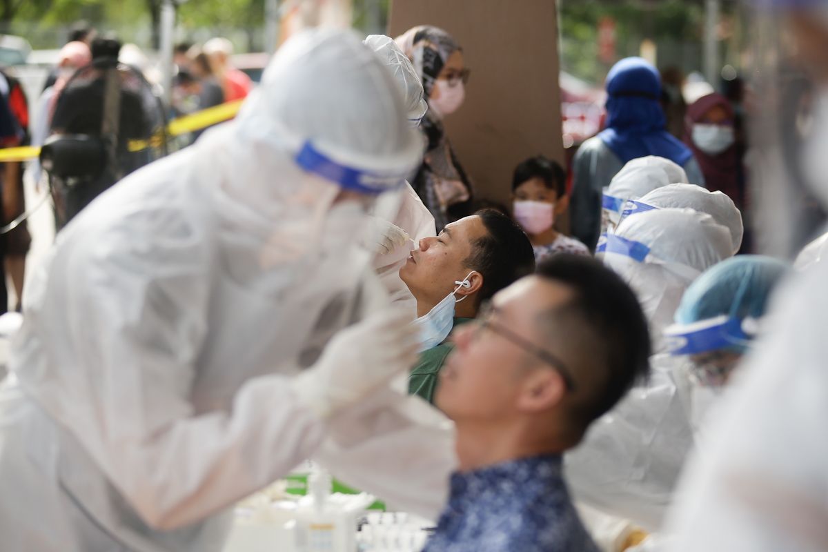 冠病回升昨报3902病例 隆1276.雪998.霹294