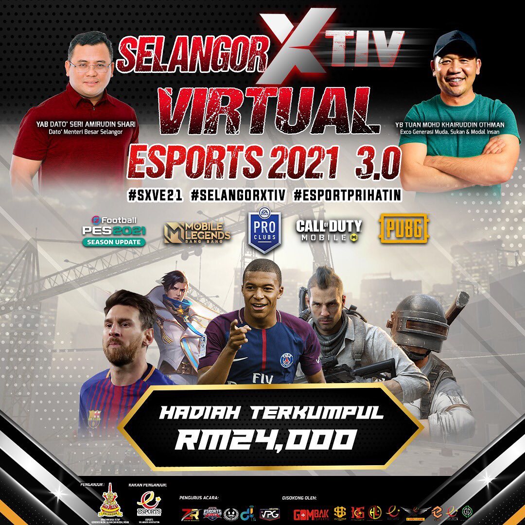 Hampir 100,000 sertai Selangor Xtiv Virtual, e-sukan paling popular