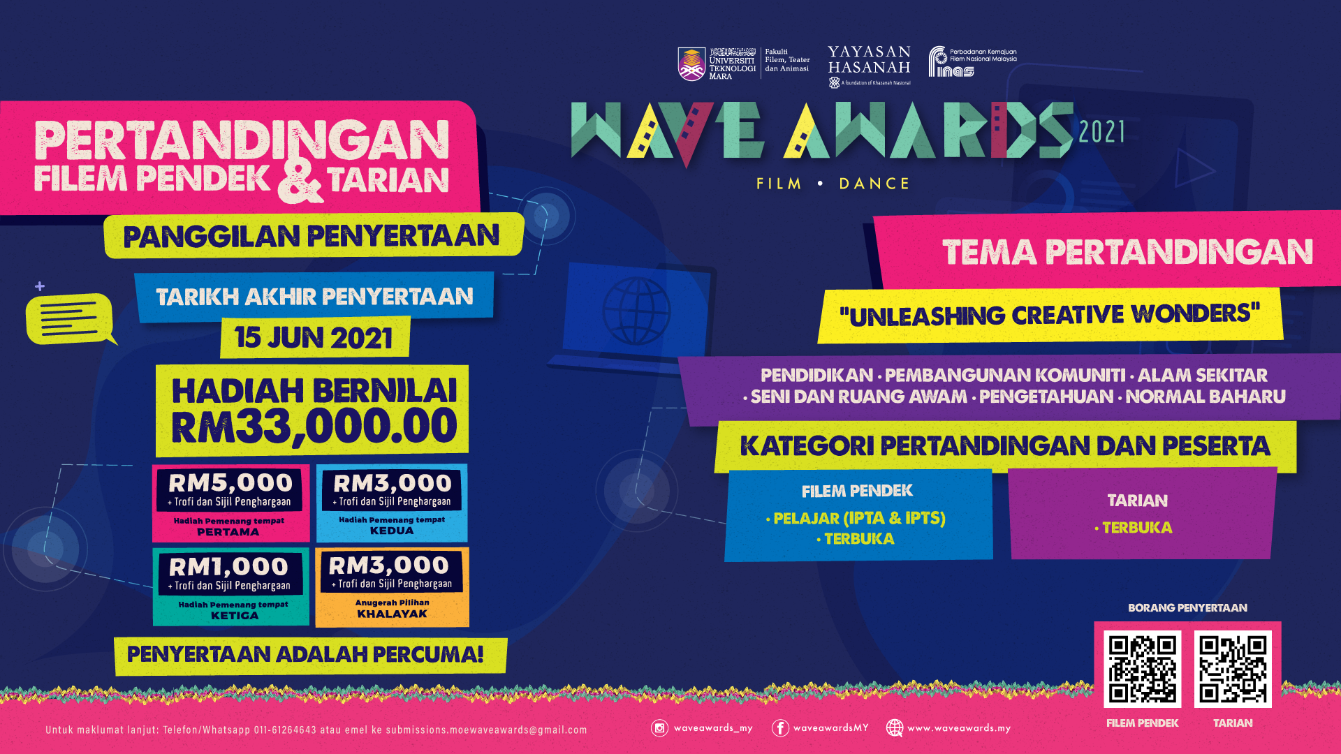 UiTM anjur pertandingan filem pendek, tawar hadiah RM33,000