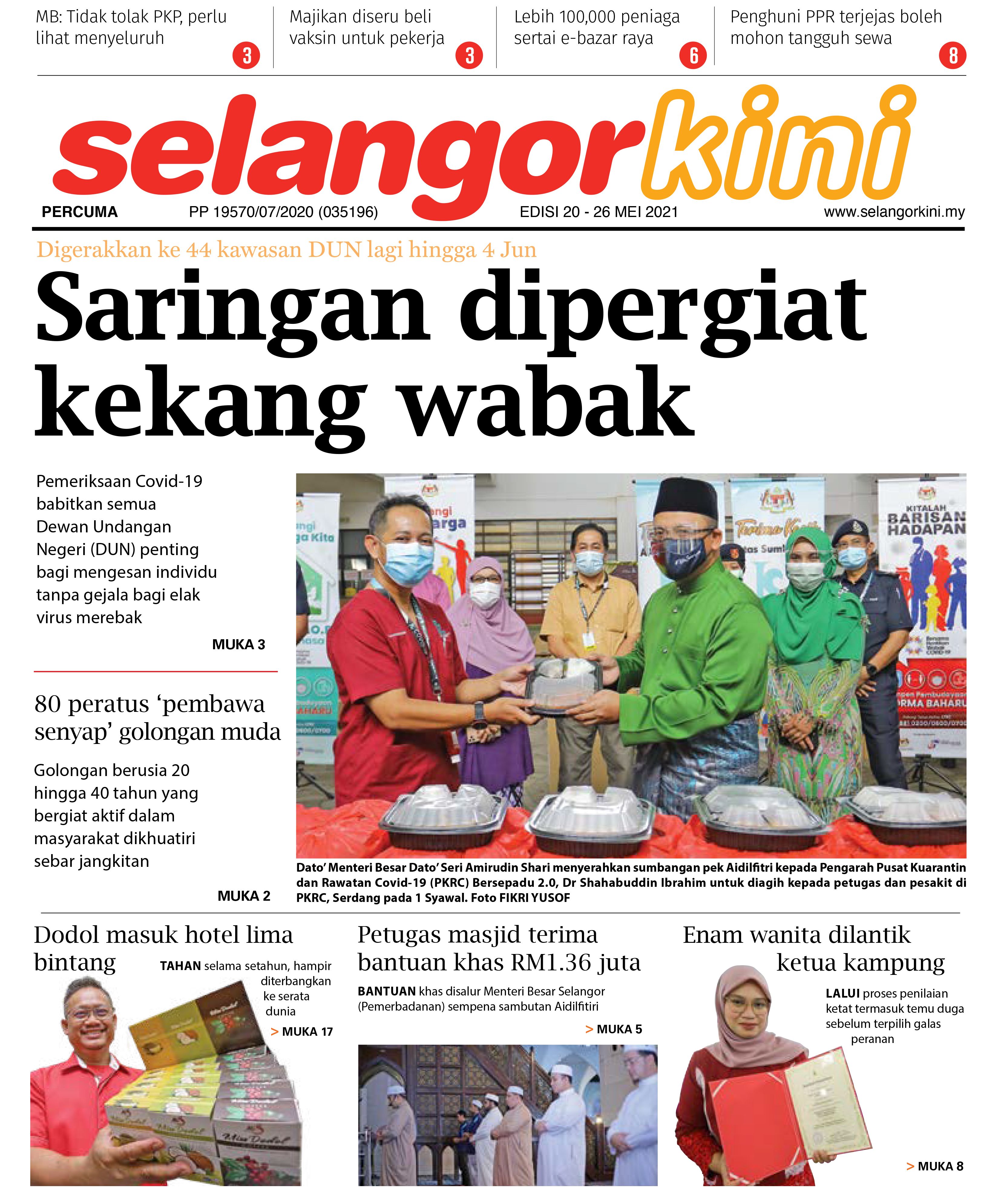 SelangorKini 20 - 26 Mei 2021
