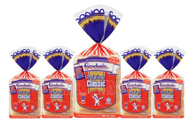 Harga roti Gardenia tanpa perisa kaya kekal