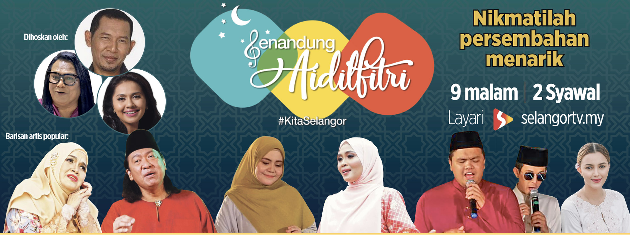Senandung Aidilfitri #KitaSelangor hebah inisiatif bermanfaat untuk rakyat