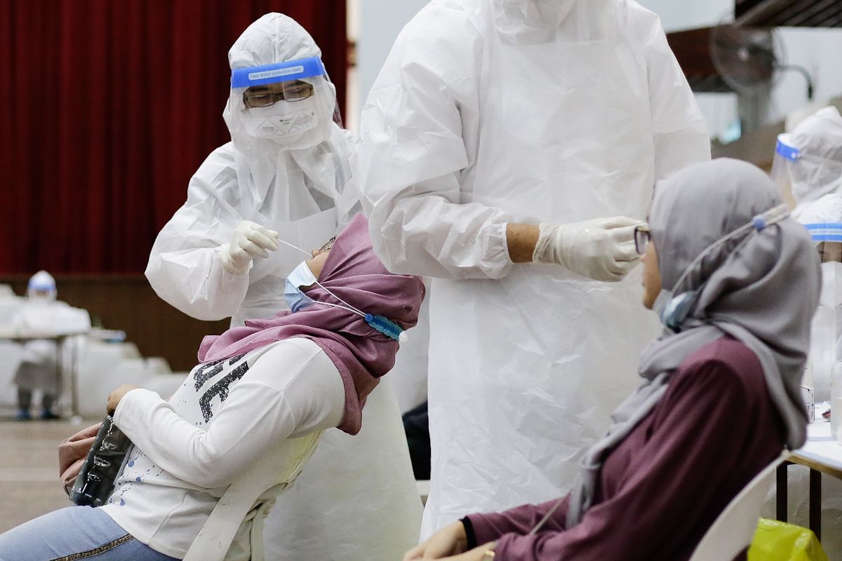 冠病确诊回升  昨报2092宗