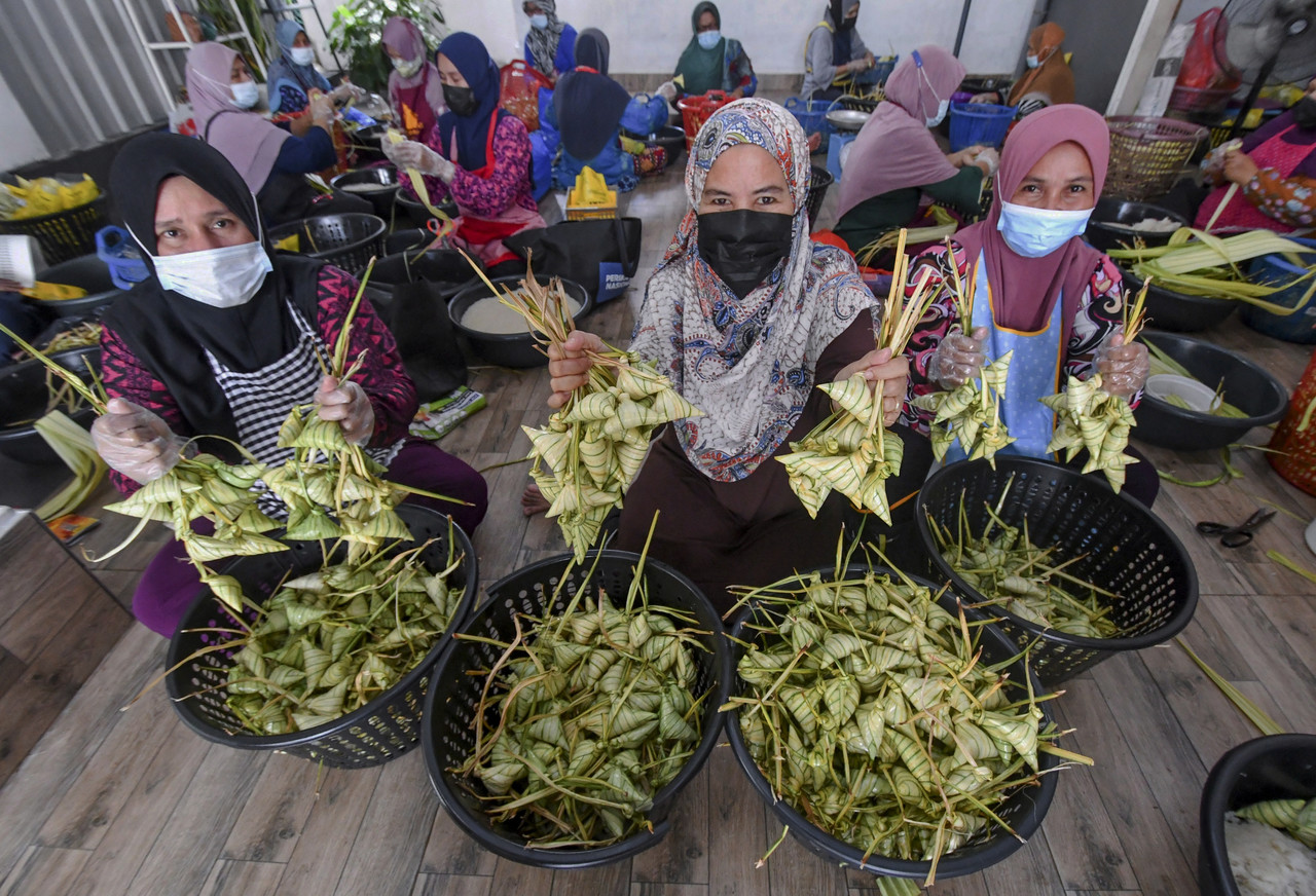 Dua juta terjual, ketupat sejuk beku asnaf penuhi selera perantau