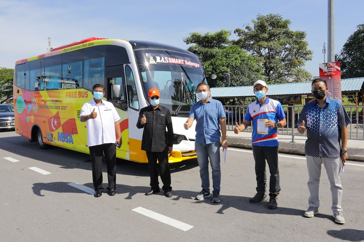 Bas Smart Selangor diluaskan di Kota Raja