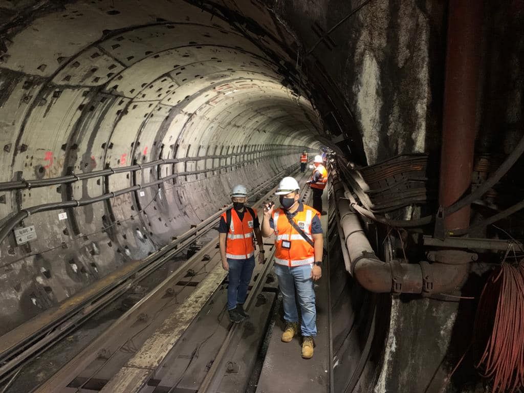 轻快铁事故轨道复修中 暂以单轨运作