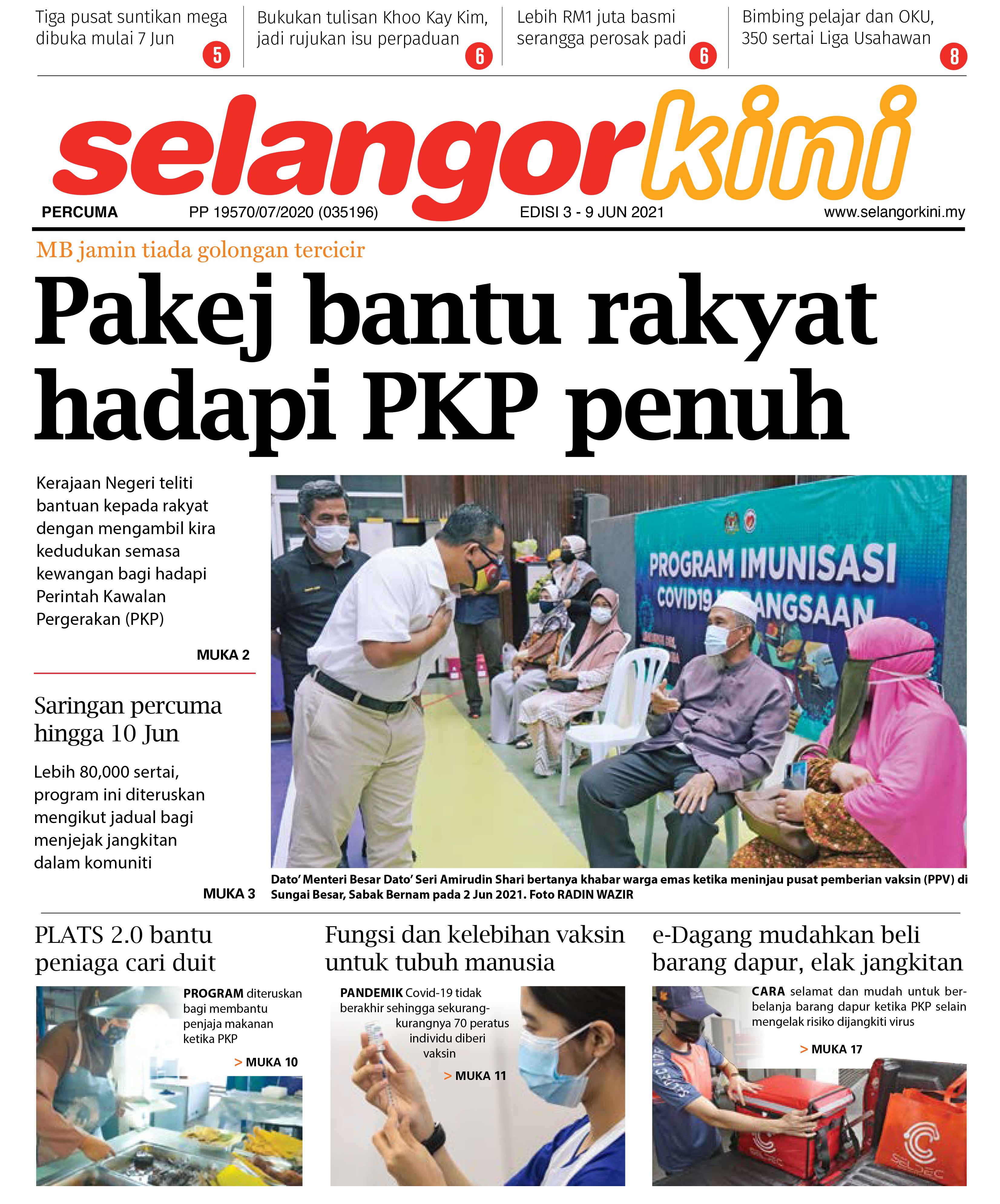 SelangorKini 3 - 9 Jun 2021