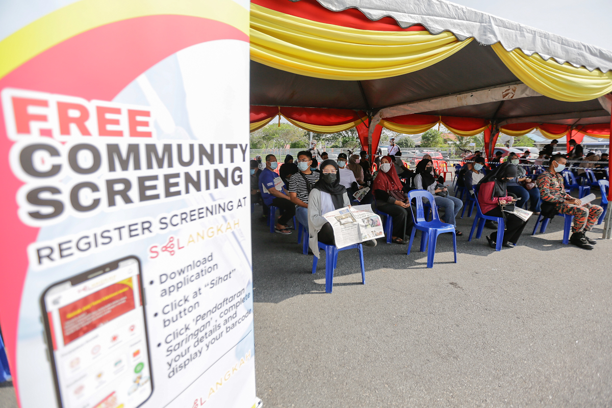 MB: Saringan Komuniti kesan 3,211 kes Covid-19