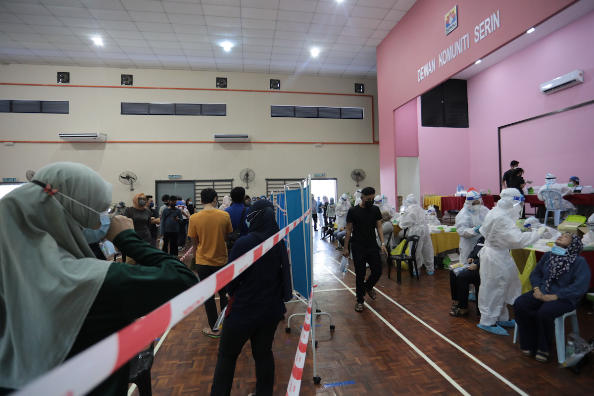Lebih 81,000 sertai Saringan Komuniti, 3,000 positif