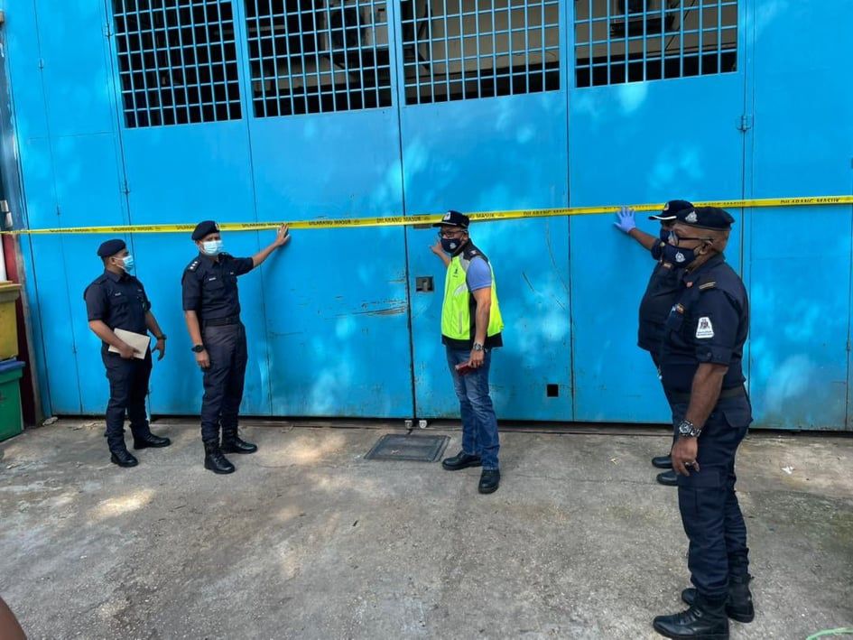 MPS 两商家违反执照条件勒令关闭 两家员工没签到MySejahtera各罚1500