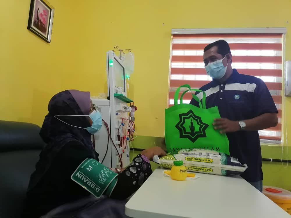 Yide: Pek makanan bantu ringan beban 260 pesakit dialisis