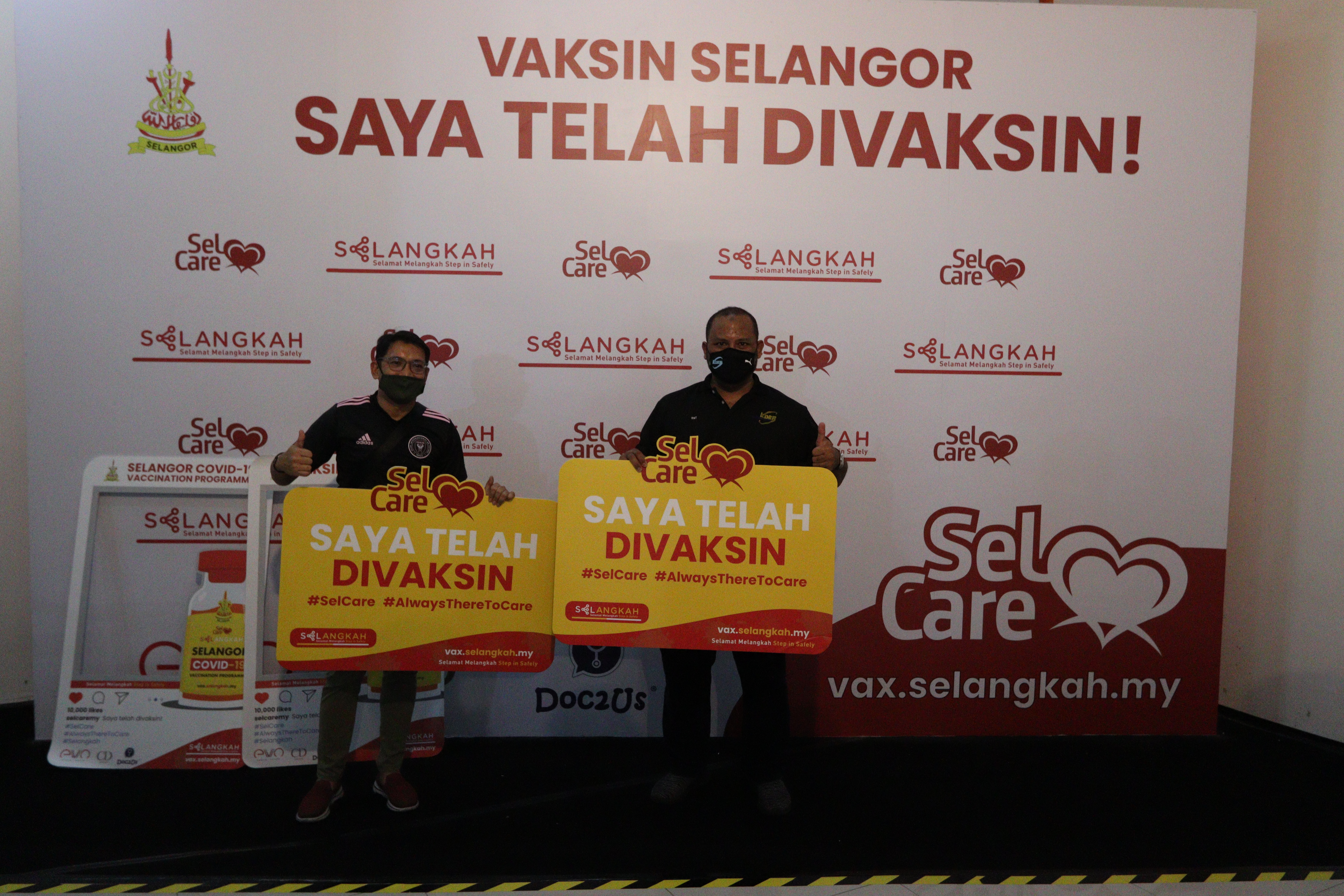 400 pekerja KDEBWM Kajang terima suntikan Selvax DUN Balakong