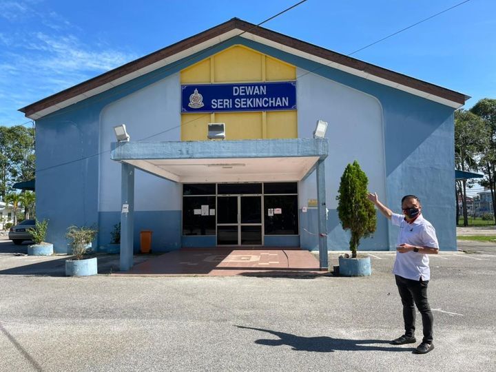 斯里适耕庄礼堂将设为大型疫苗接种中心 黄瑞林：计下月5日运作．方便人民