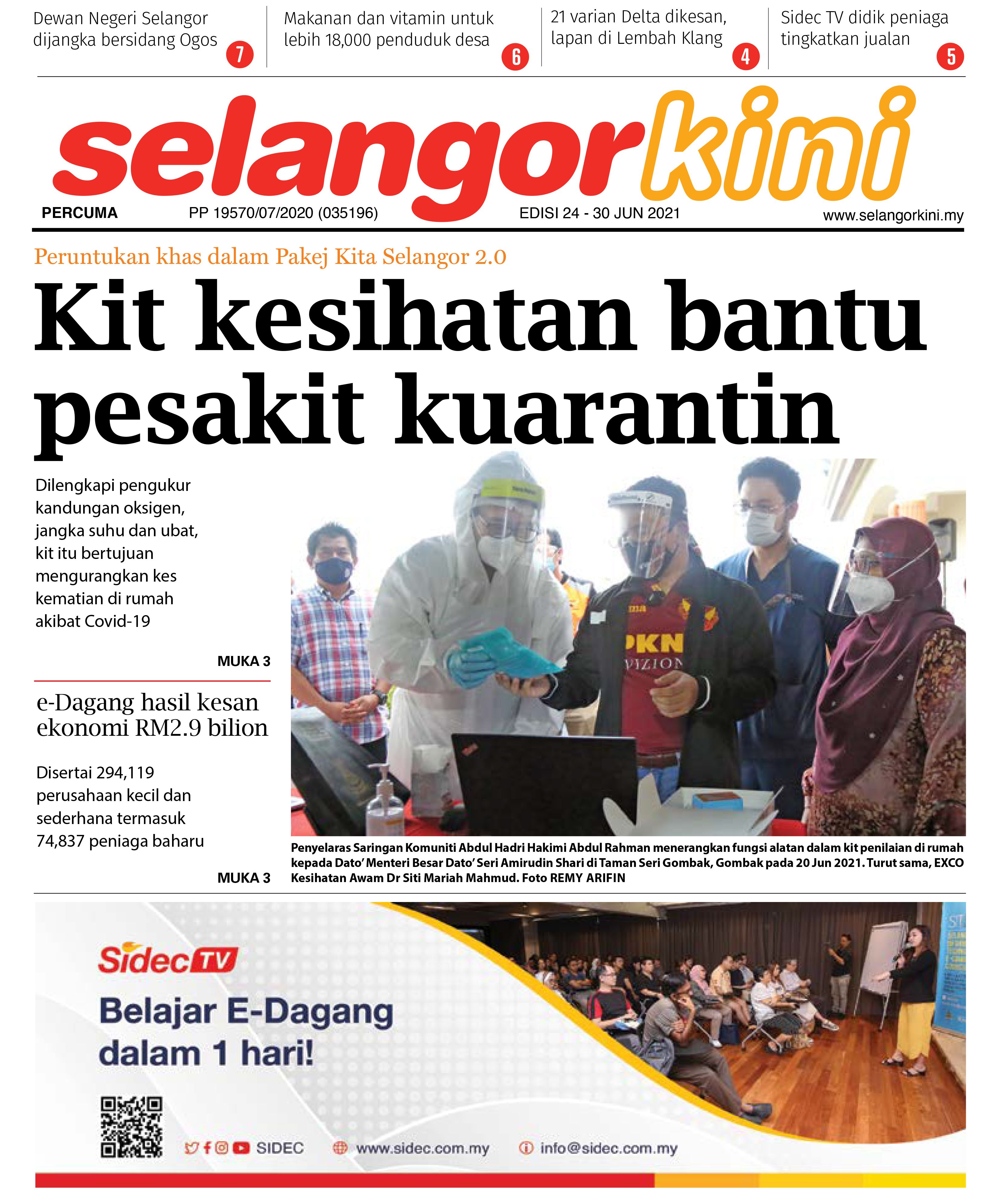 SelangorKini 24 - 30 Jun 2021
