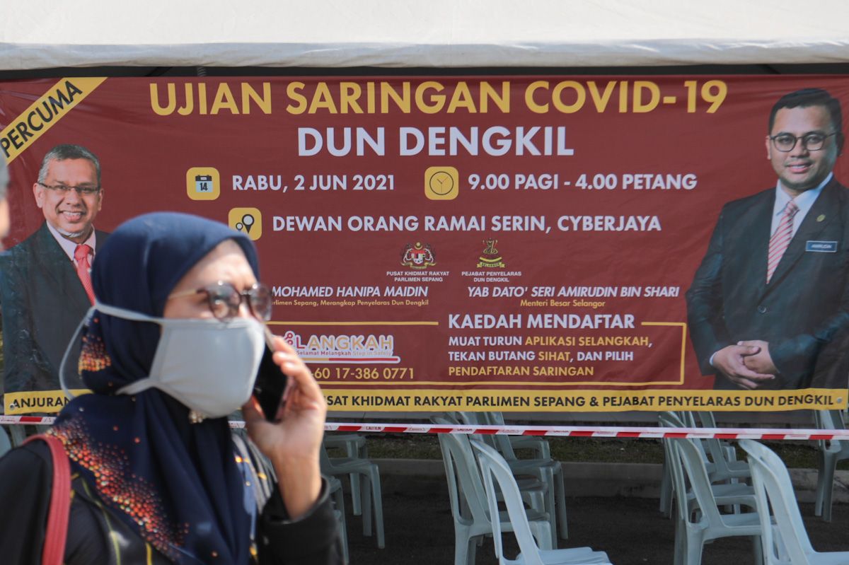 Saringan Komuniti di DUN Bukit Melawati, Ijok hari ini