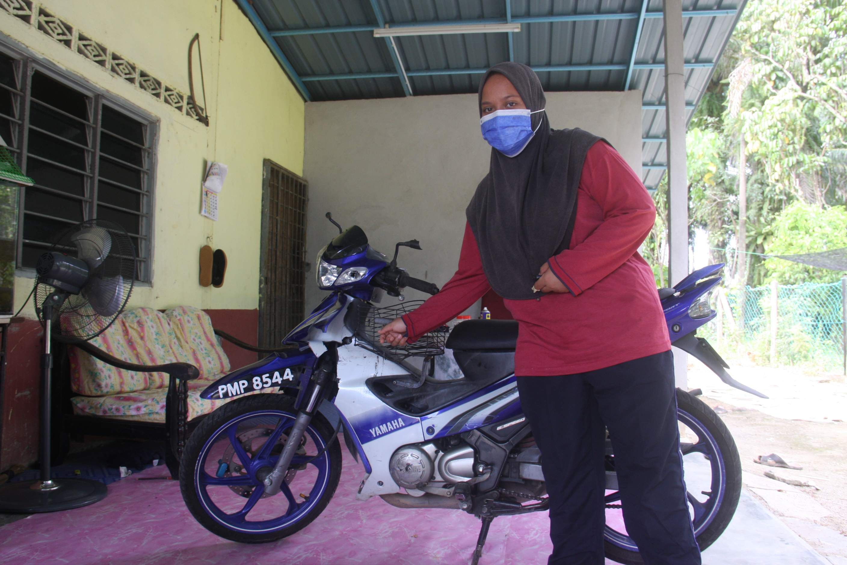 Pelajar cari capaian internet untuk PdPR parah dalam nahas motosikal