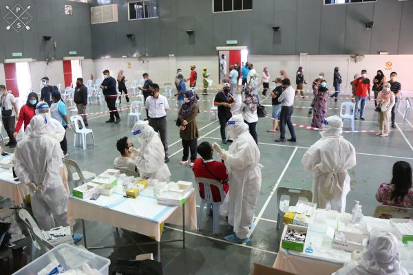 全国今增19733确诊 砂州3100宗.雪州2989宗