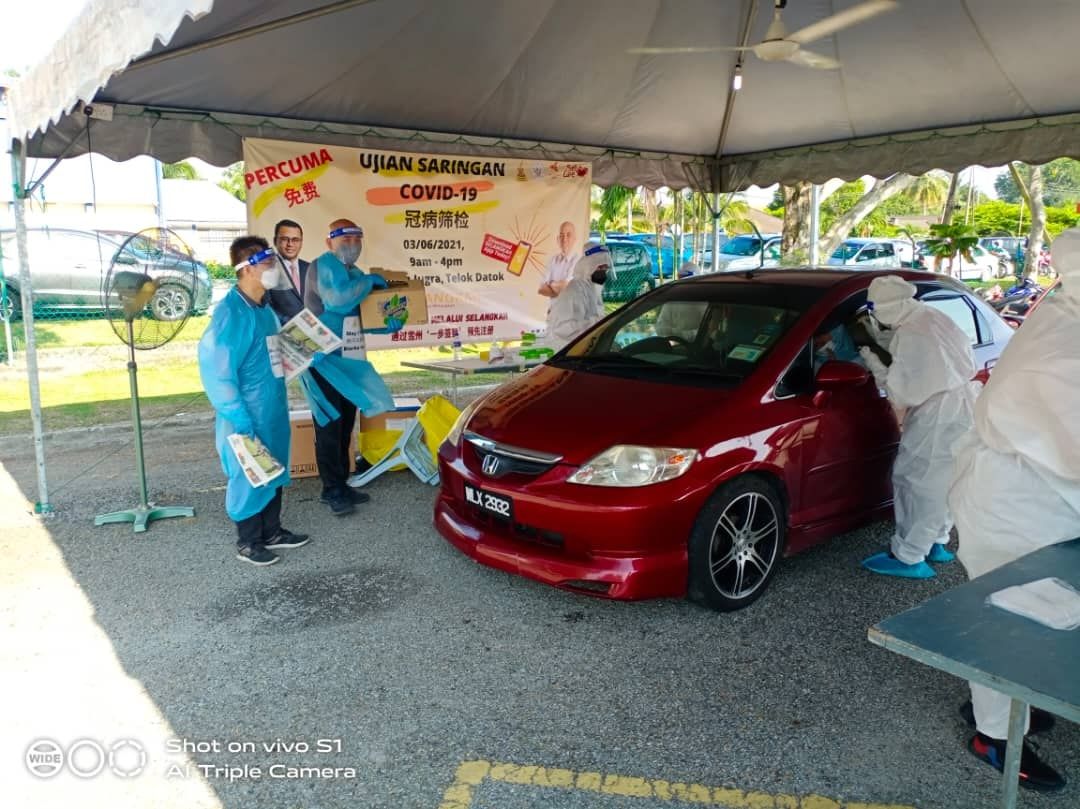 万津社区筛检1271参与 刘永山：疑似病例低于3%