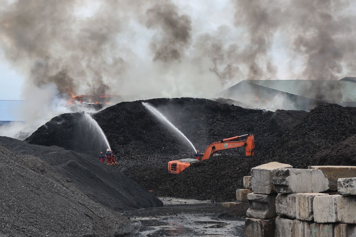 Pemadaman lokasi sisa tayar kitar semula terbakar dijangka selesai esok