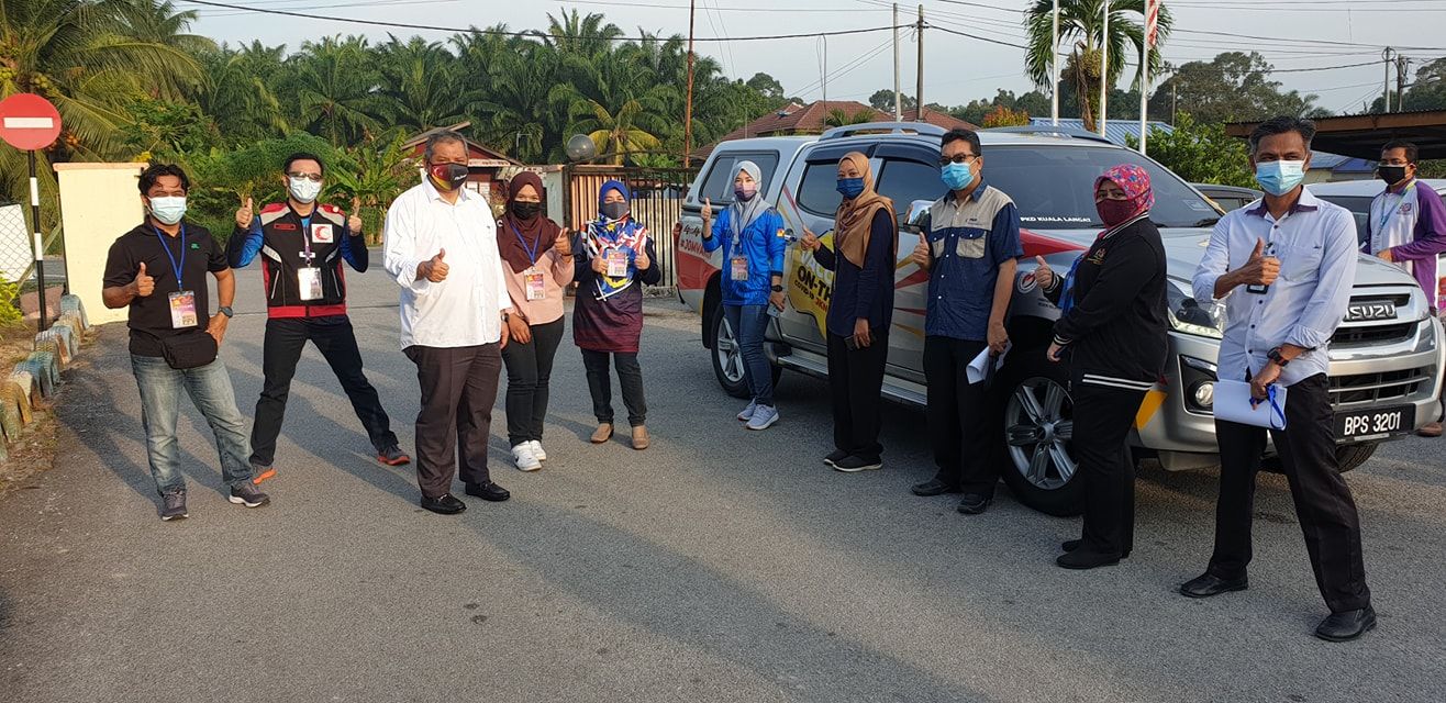 கொரோனா தடுப்பூசி முதல் நடமாடும் பிரிவு