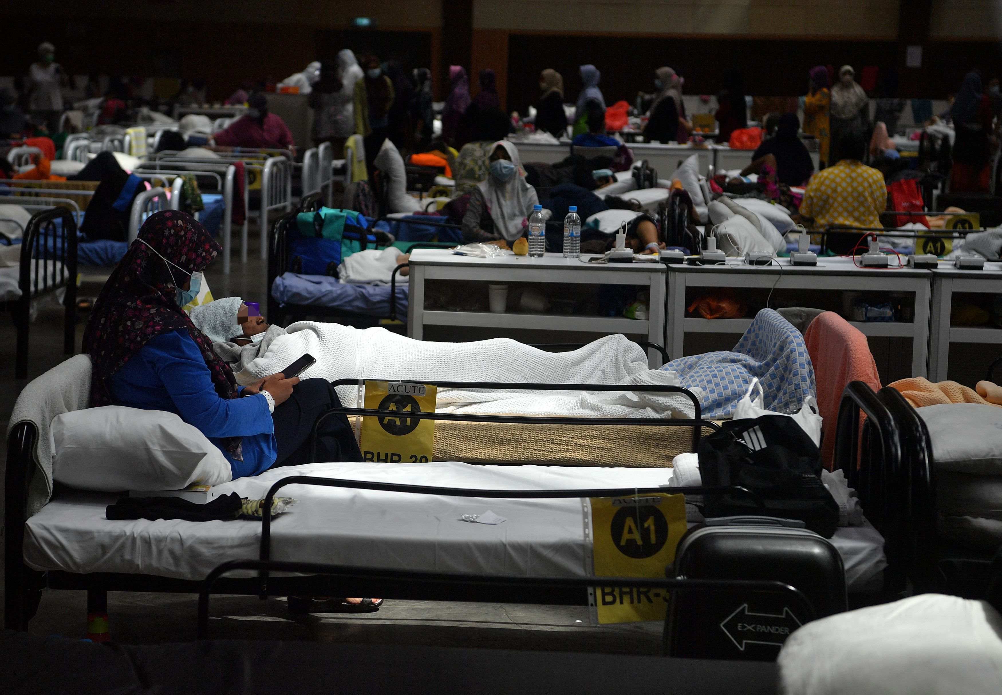 我国新冠肺炎患者的普通病床使用率保持64% 雪州降至97%