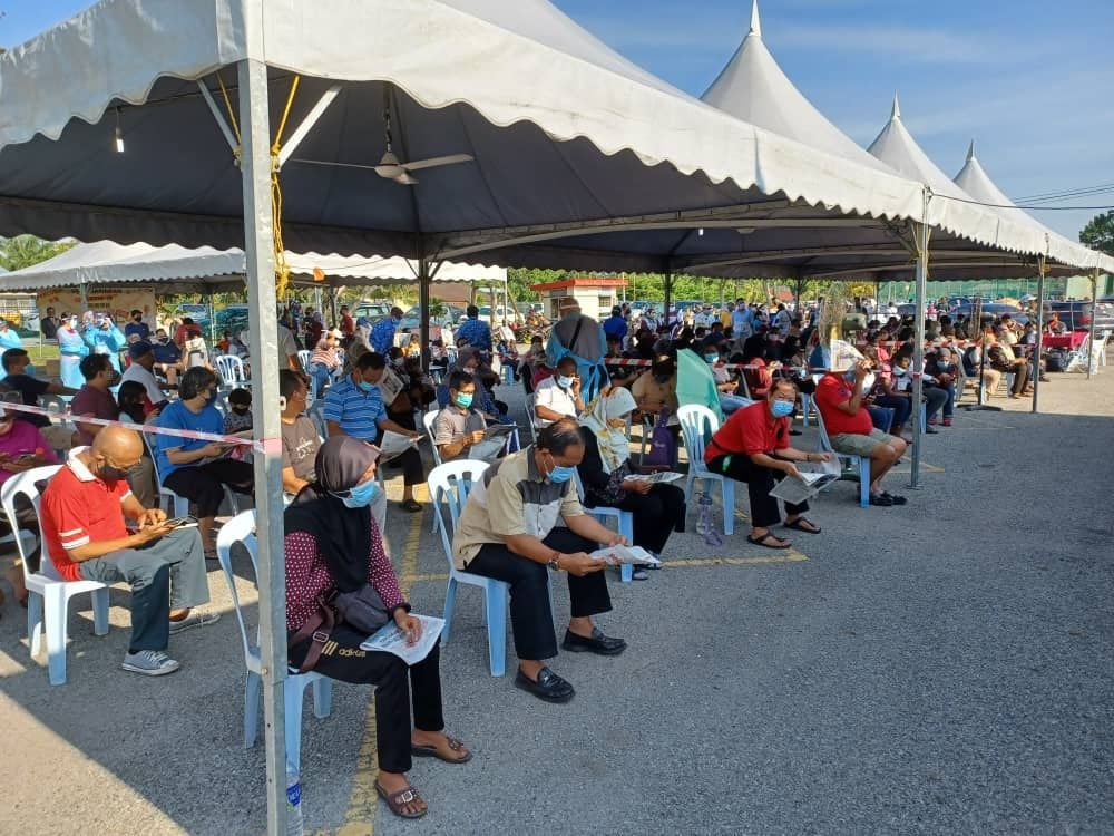 雪社区筛检万津站反应热烈 刘永山：逾有1000人参与