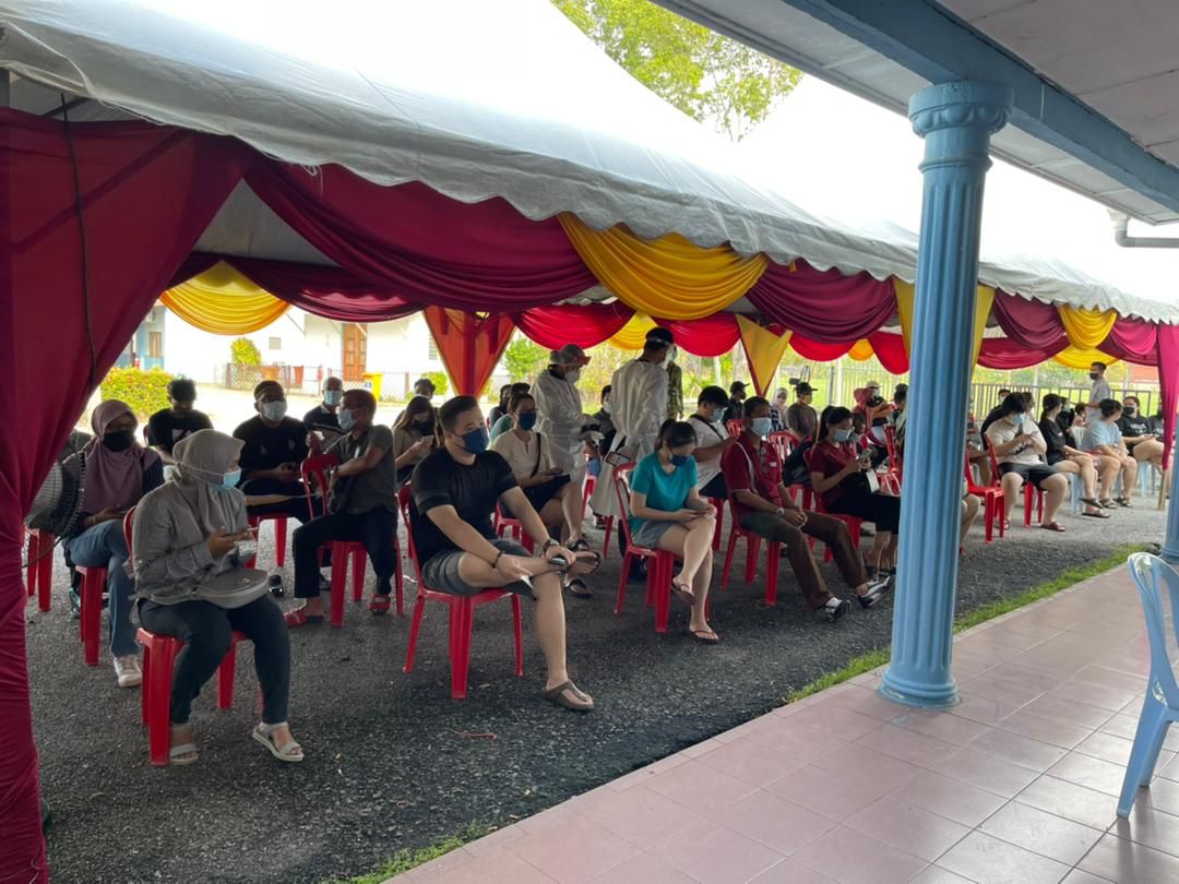 适耕庄民众积响应普筛 黄瑞林：丰富卫生局数据监控疫情