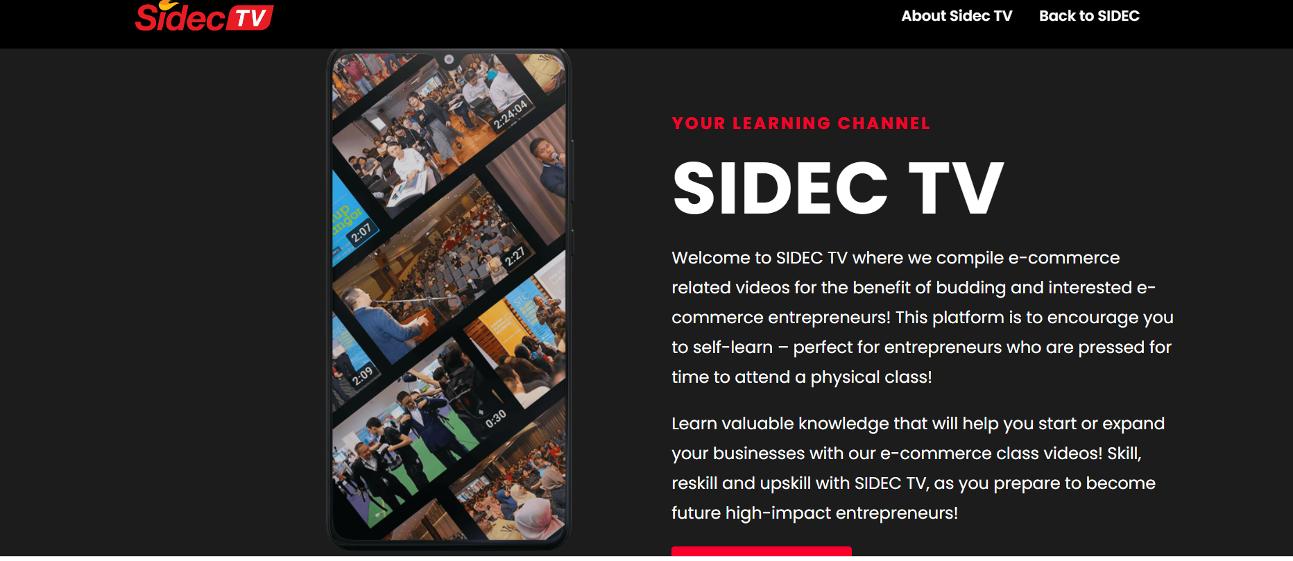 雪媒体公司与Sidec合作  推教学平台助掌握电商窍门