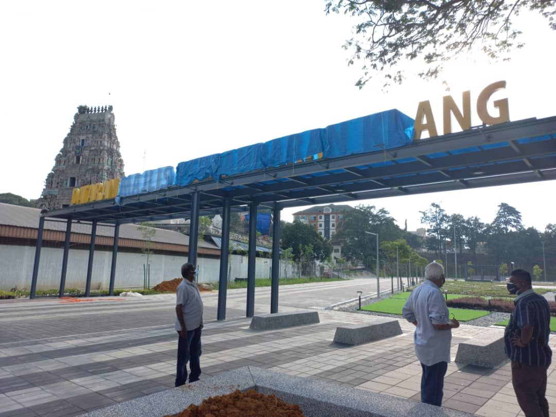 செட்டி பாடாங் விவகாரம்- புதிய பெயர் பலகை அகற்றப்பட்டது