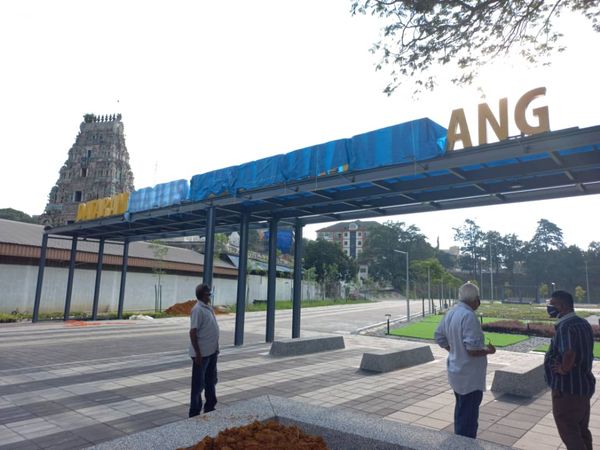 செட்டி பாடாங் விவகாரம்- புதிய பெயர் பலகை அகற்றப்பட்டது