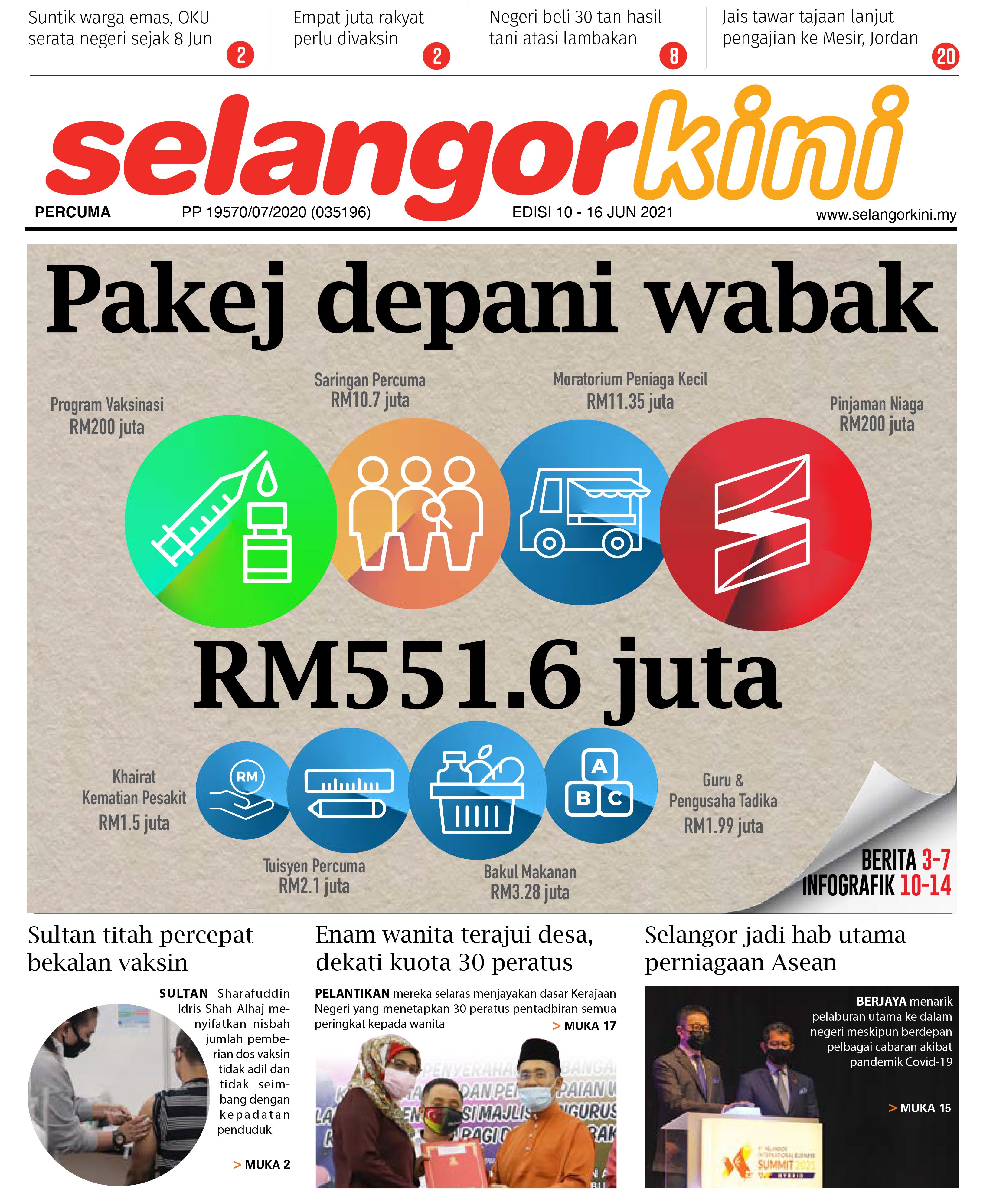 SelangorKini 10 - 16 Jun 2021