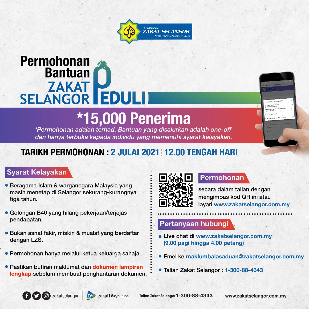 B40 di Selangor dipelawa mohon RM500, jangka manfaat 15,000 individu