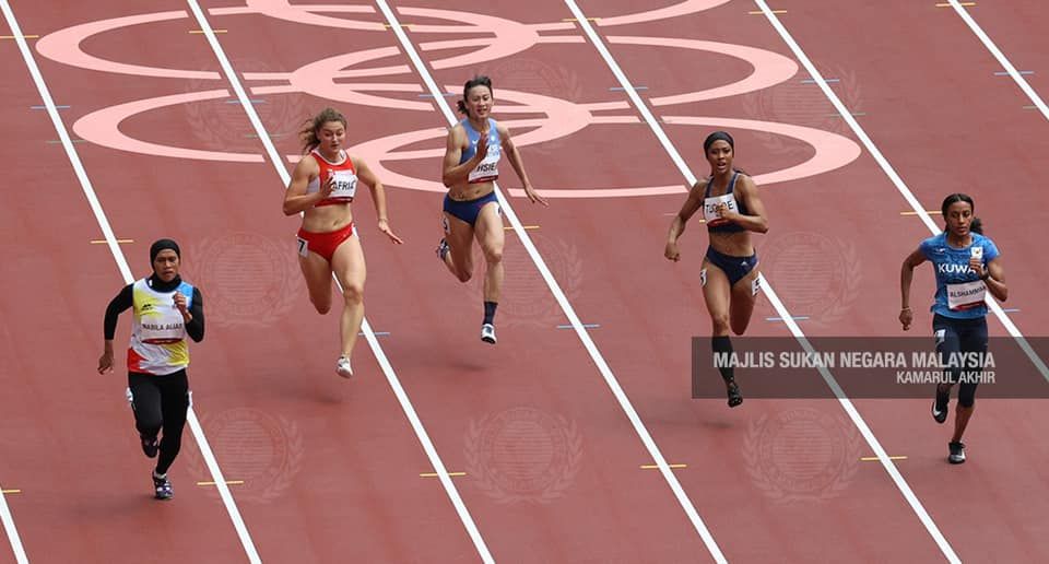 தோக்கியோ ஒலிம்பிக்-  ஓட்டப்பந்தய வீராங்கனை அஸ்ரின் நபீலா முதல் சுற்றுக்கு தேர்வு