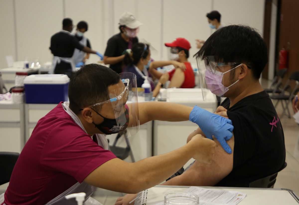 无预约者今可登门瓜冷礼堂 免费接种雪州疫苗