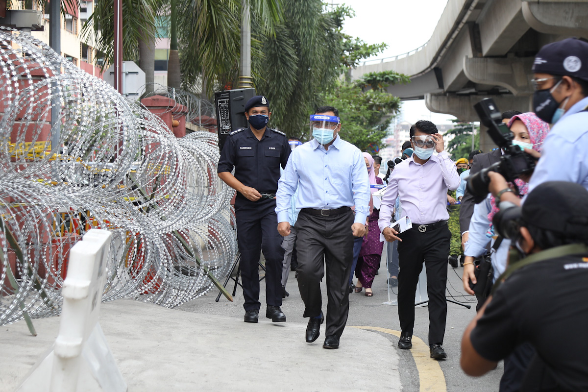 All Mentari Court residents screened, to get jabbed to curb repeated EMCO