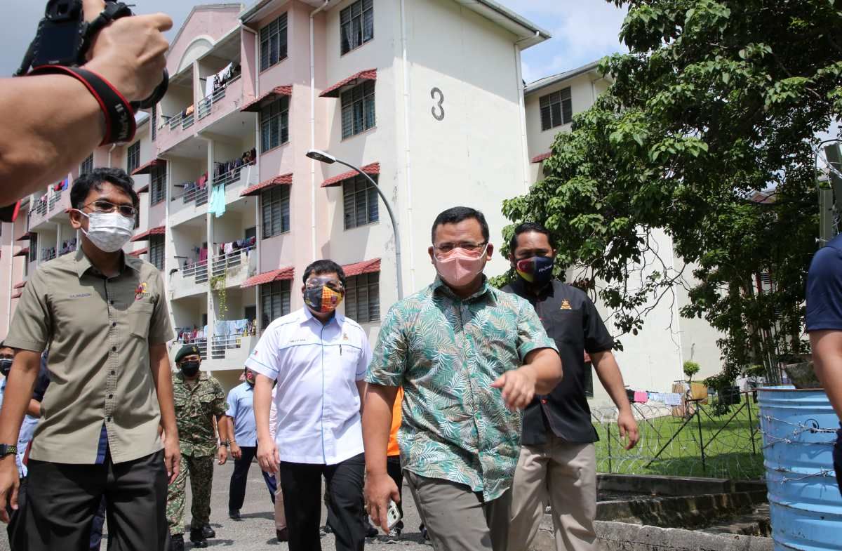 118 penduduk Pangsapuri Sri Ayu positif Covid-19