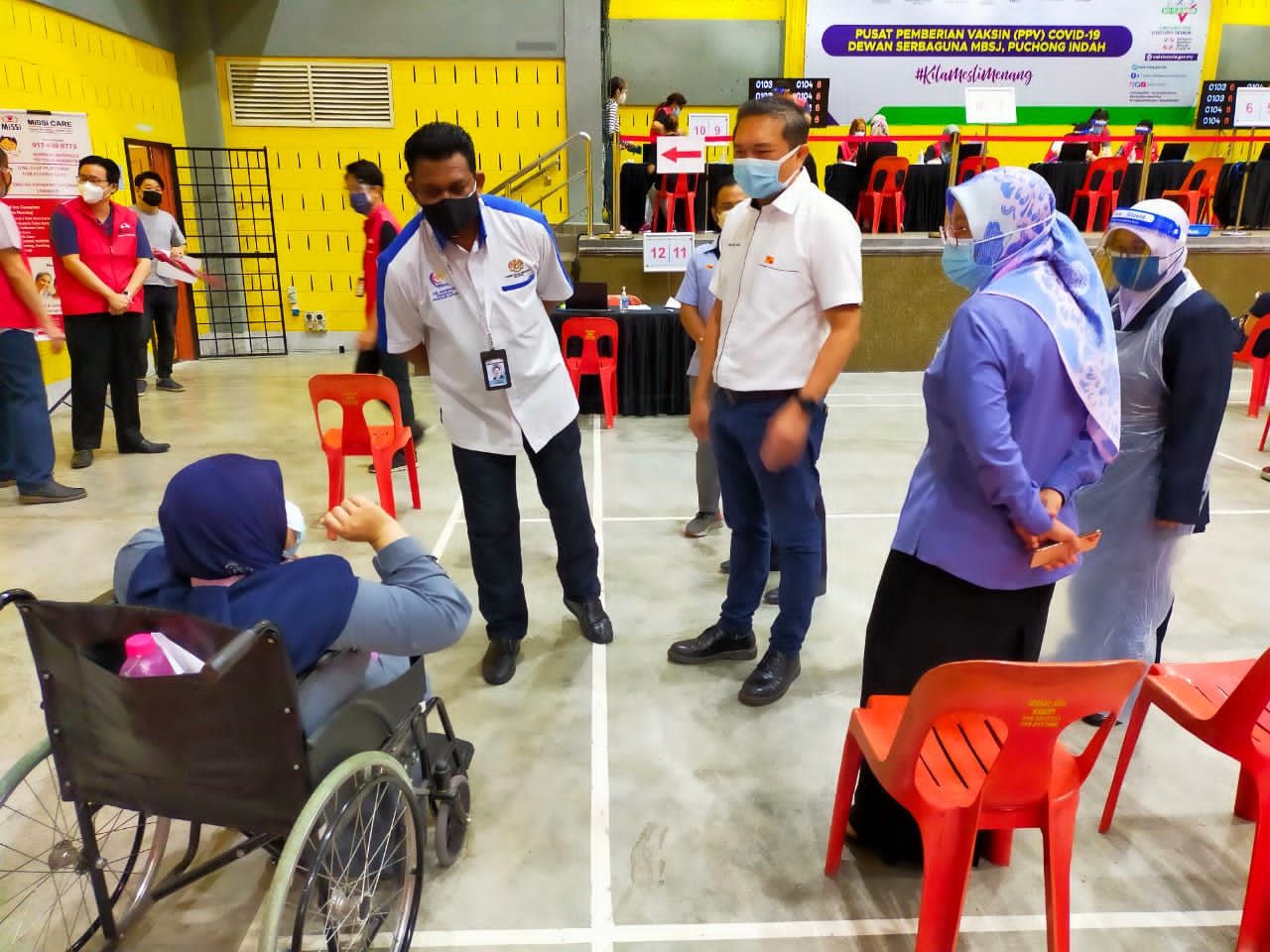 灵县今增6疫苗接种中心 黄思汉：单日施打可增至5万