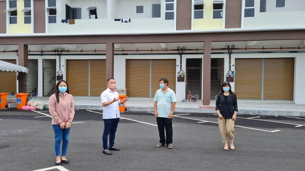 黄瑞林促为外劳接种 打造全面的防疫安全网