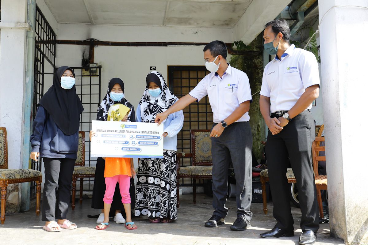 LZS teruskan bantuan asnaf, jaga kebajikan lapan beradik yatim piatu