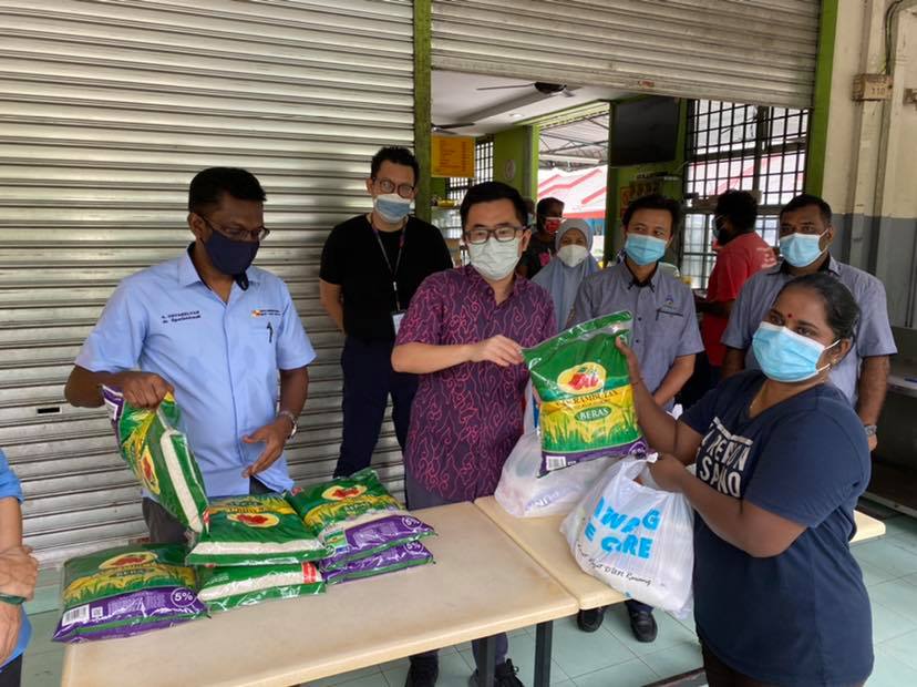 Hampir 100 rumah kibar bendera putih antara 1,500 keluarga dibantu