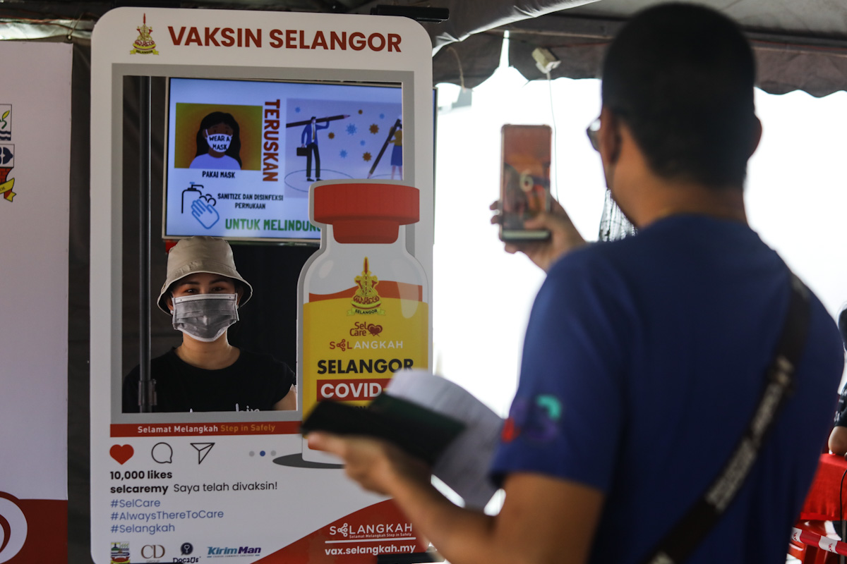 Over 80 pct of Klang Valley residents to complete vaccine doses by end-August