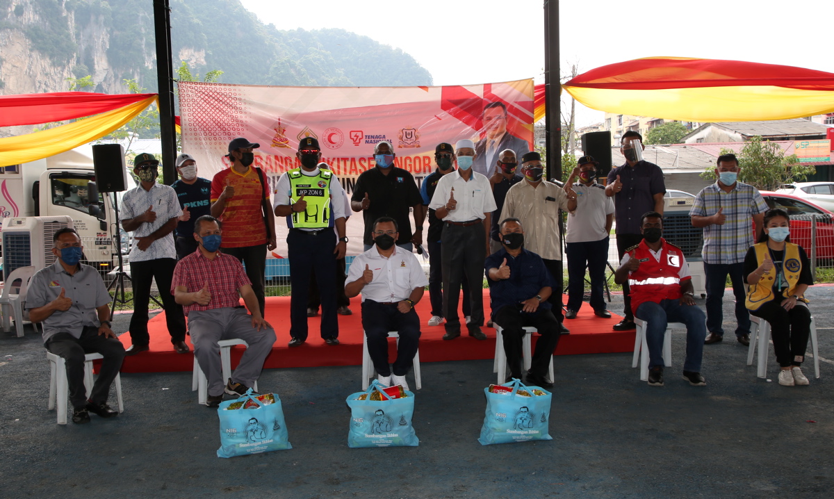 Lebih RM200,000 dibelanja, sedia pek makanan di DUN Sungai Tua